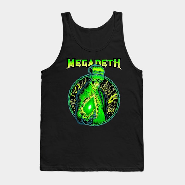 Green Mega Tank Top by The Red Bearded Realtor